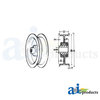 A & I Products Flat Idlers w/ Flanges 2.75" x2.75" x1.28" A-B1CO47